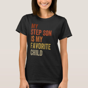 Camiseta Meu Filho Passo É Meu Filho Favorito Vintage Pai