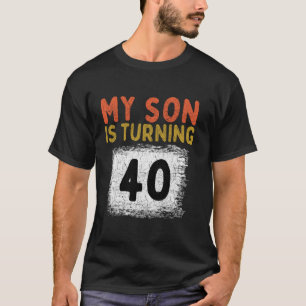 Camiseta Meu Filho Passou 40º E Meu Filho Tem 40 Pais De An