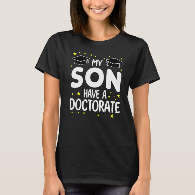 Camiseta Meu Filho Tem Doutorado (Frente)