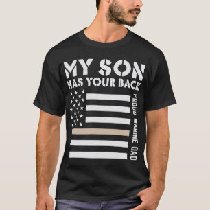 Camiseta Meu Filho Tem Sua Bandeira Pai Marinho Orgulhosa
