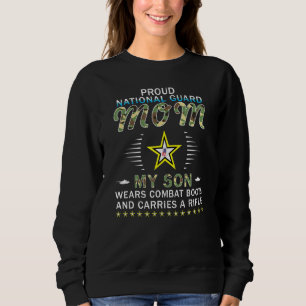 Camiseta Meu Filho Veste Combater Botas Orgulhosa Guarda Na