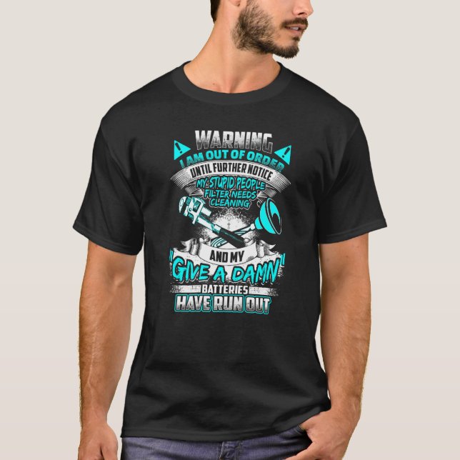 Camiseta MEU FILTRO  Encanadores Encanamento (Frente)