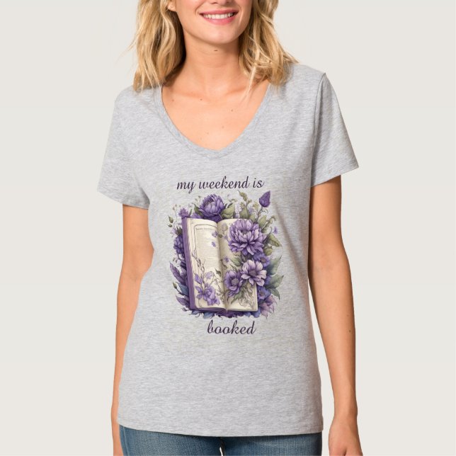 Camiseta Meu fim de semana está reservado (Frente)