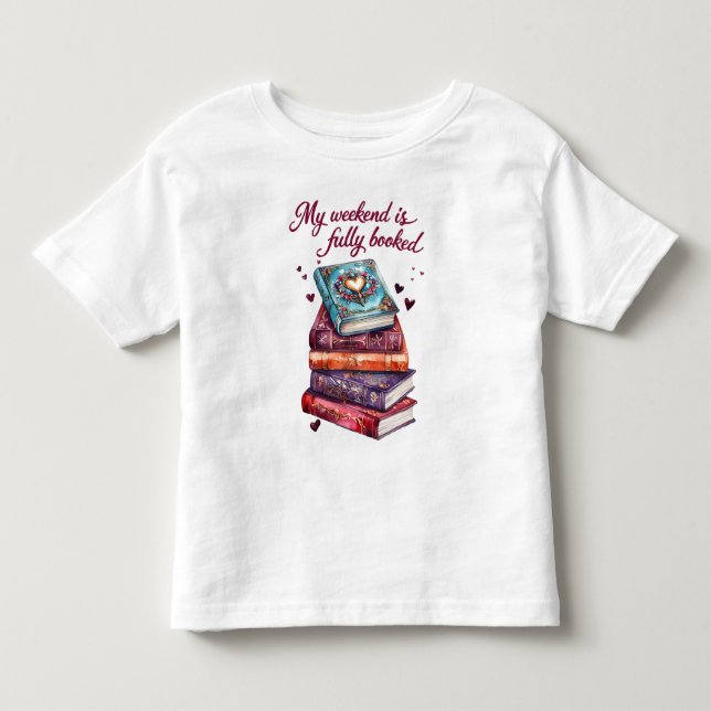 Camiseta Meu fim de semana está totalmente ocupado (Frente)