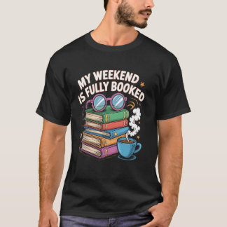 Camiseta Meu Fim de Semana Está Totalmente Reservado Palhaç