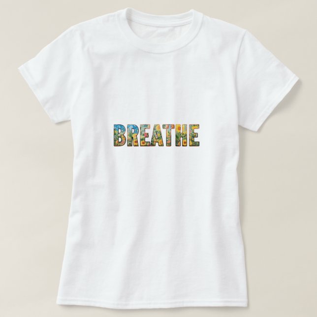 Camiseta Meu Fôlego É Meu (Frente do Design)