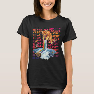 Camiseta Meu Gato Ate Gravity