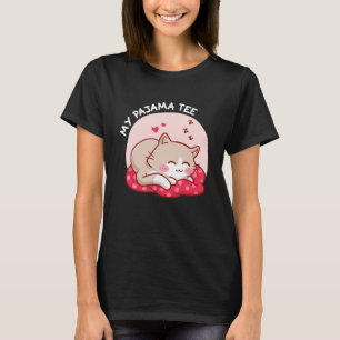 Camiseta Meu Gato de Teto do Pajama