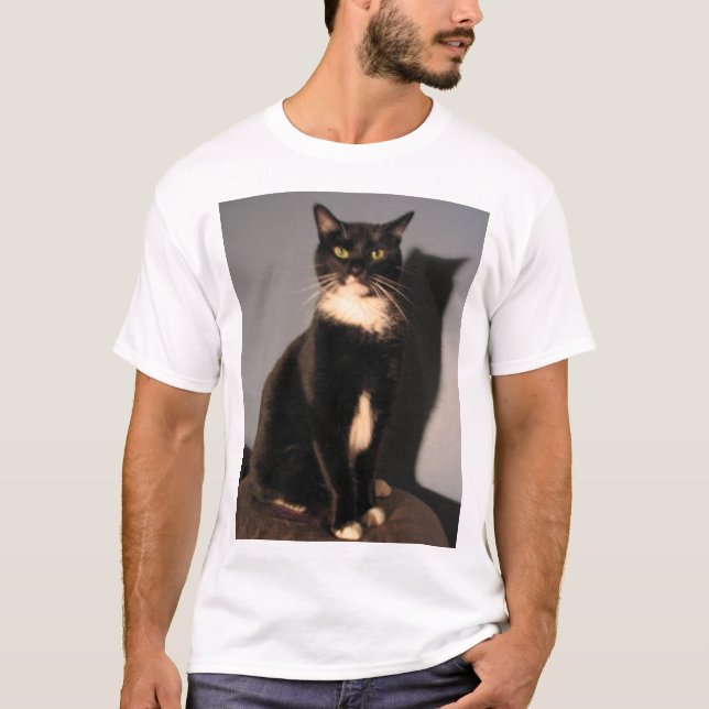 Camiseta Meu gato deia-o (Frente)