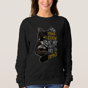Camiseta Meu Gato do Maine Coon é da Família