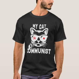 Camiseta Meu Gato É Comunista