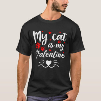 Camiseta Meu Gato É Meu Kitten Do Dia Dos Namorados Roupas 