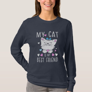 Camiseta Meu Gato É Meu Melhor Amigo