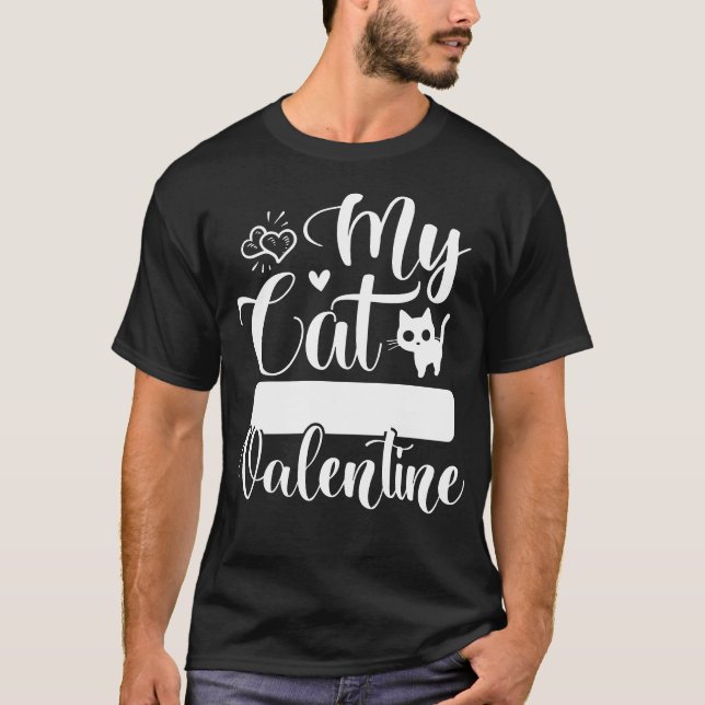 Camiseta Meu Gato é Meu Namorados (Frente)