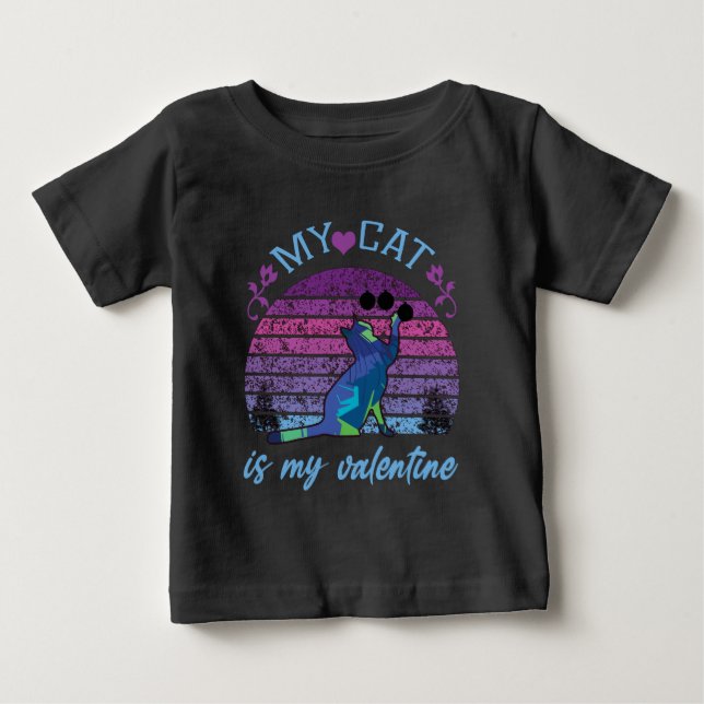 Camiseta meu gato é meu namorados, meu gato é meu namorados (Frente)
