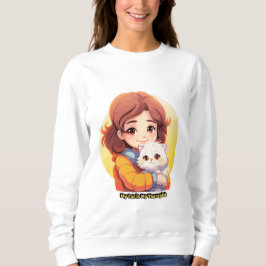 Camiseta Meu Gato é Meu Terapeuta – Gato de Conforto Fofo