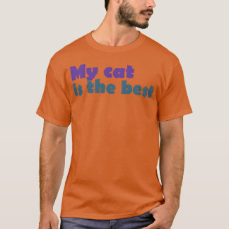 Camiseta Meu gato é o melhor retrato do gato