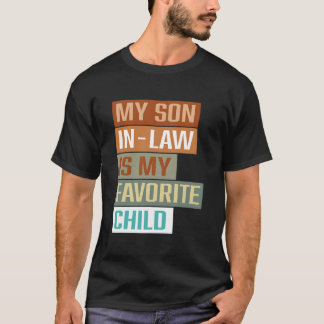Camiseta Meu Genro É Meu Filho Favorito