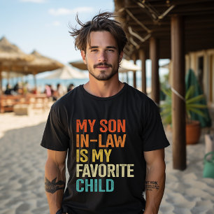 Camiseta Meu Genro É Meu Filho Favorito Engraçado Família