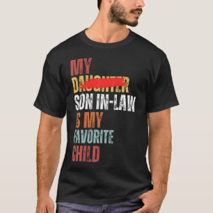 Camiseta Meu Genro É Meu Filho Favorito Engraçado - Substit