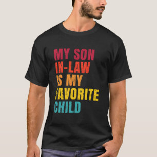 Camiseta Meu Genro É Meu Filho Favorito Humor