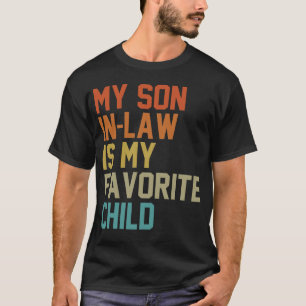 Camiseta Meu Genro É Meu Filho Favorito Humor Familiar