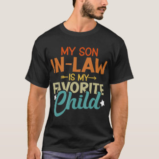 Camiseta Meu Genro É Meu Filho Favorito Humor Familiar Da