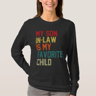 Camiseta Meu Genro É Meu Filho Favorito Humor Mãe Pai