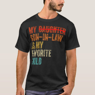 Camiseta Meu Genro É Meu Filho Favorito Humor - Substituto