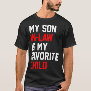 Camiseta Meu Genro É Meu Filho Favorito Mãe Engraçada Fa