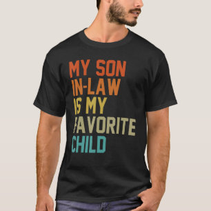 Camiseta Meu Genro É Meu Filho Favorito Mamãe Papai Pai