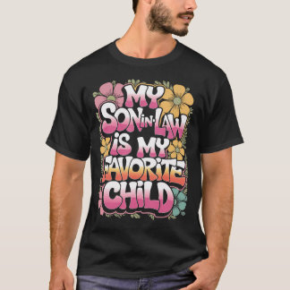 Camiseta Meu Genro É Meu Filho Favorito Pai Engraçado