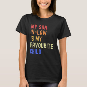 Camiseta Meu Genro É Meu Filho Favorito Piada Família Diver