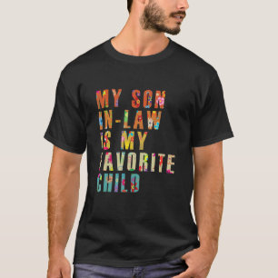 Camiseta Meu Genro É Meu Filho Favorito Piada Família Diver