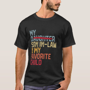 Camiseta Meu Genro É Meu Filho Favorito Retro - Substituir