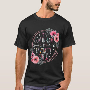Camiseta Meu genro é meu filho favorito Sogra Dia das Mães 