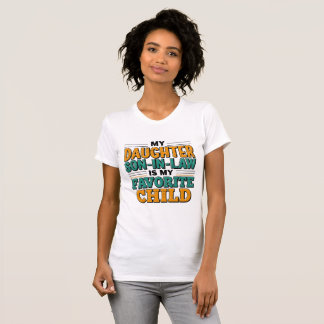 Camiseta Meu genro é meu filho favorito substituído pela fi