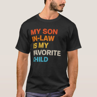 Camiseta Meu Genro É Meu Filho Favorito Vintage