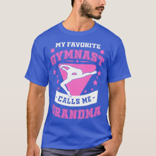 Camiseta Meu ginasta favorito me chama de avó