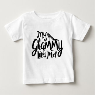 Camiseta "Meu Glammy ama-me! "Roupa para netos