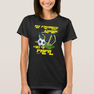 Camiseta Meu Goalie Favorito Me Chama De Gordura Do Jogador