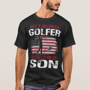 Camiseta Meu Golfista Favorito Me Chama FILHO