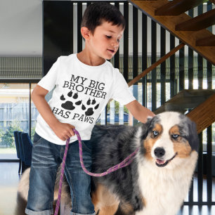 Camiseta Meu Grande Irmão Tem Patas