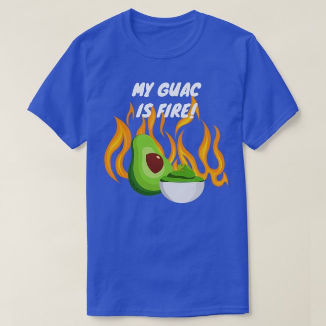 Camiseta Meu Guac é Fogo (Frente do Design)