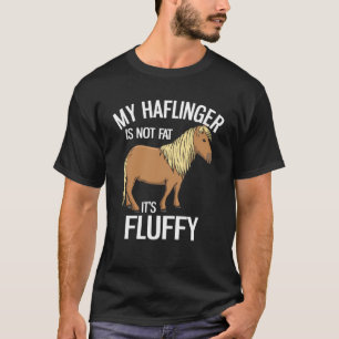 Camiseta Meu Haflinger não é gordo É liso