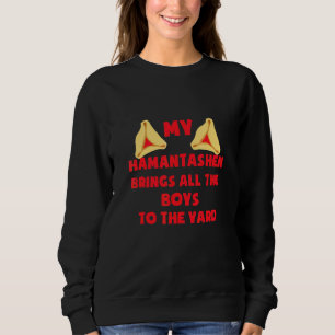 Camiseta Meu Hamantashen Traz Todos Os Meninos Para O Yard