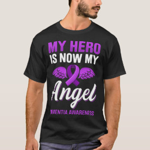 Camiseta Meu Herói Agora É Meu Anjo Conscientização sobre D