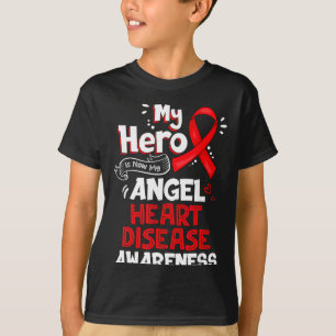 Camiseta Meu Herói Agora É Meu Anjo Conscientização sobre D
