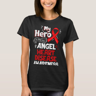 Camiseta Meu Herói Agora É Meu Anjo Conscientização sobre D