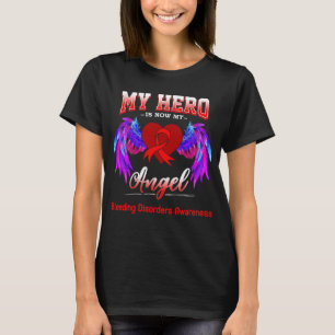 Camiseta Meu Herói Agora É Meu Anjo Distúrbios de Sangramen